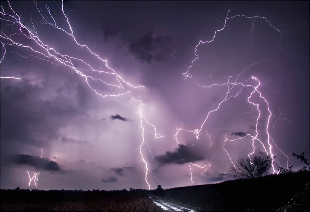 Thunderstorm Timelapse Streaks Long Exposure F52d