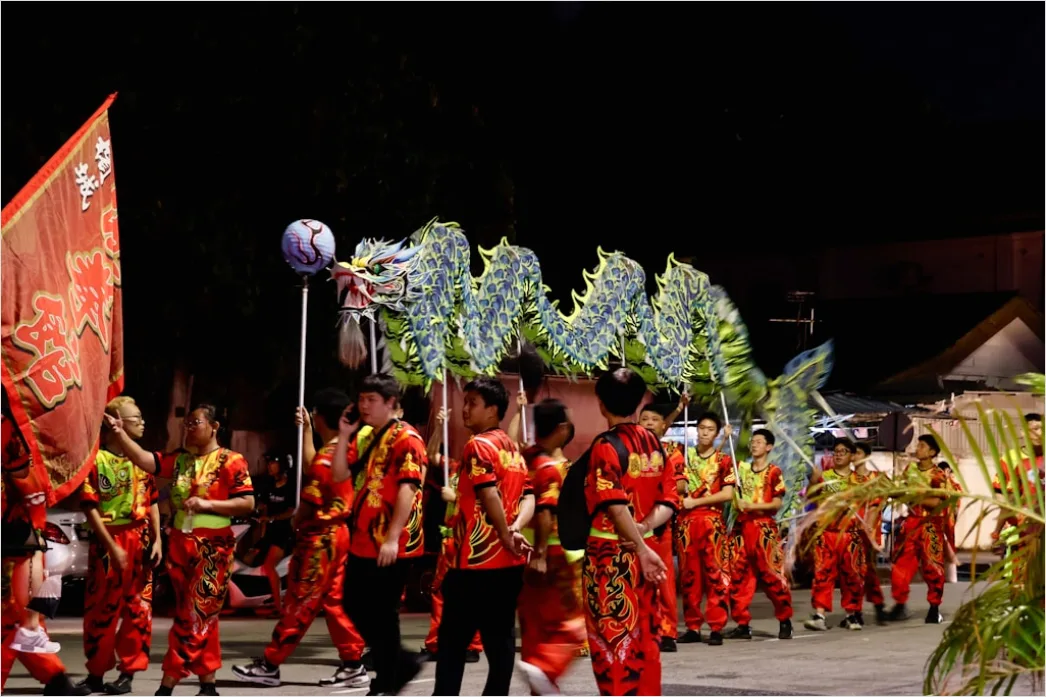 Detail Traditional Festival Parade Street Scene Number 5
