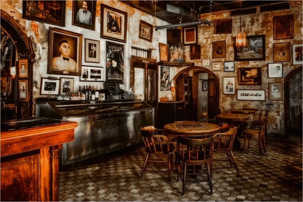 Detail Vienna Historic Cafe Interior Scene Number 2