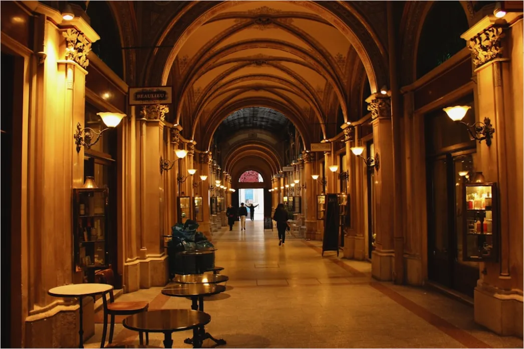 Detail Vienna Historic Cafe Interior Scene Number 12