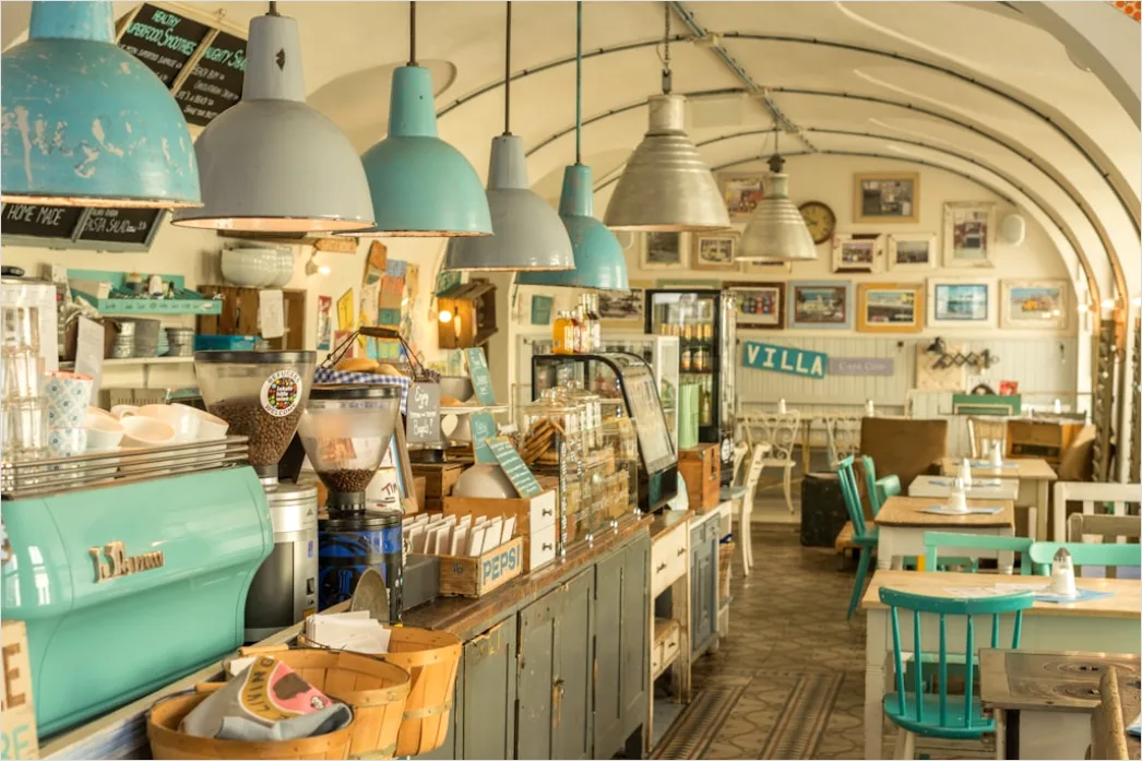 Detail Vienna Historic Cafe Interior Scene Number 3