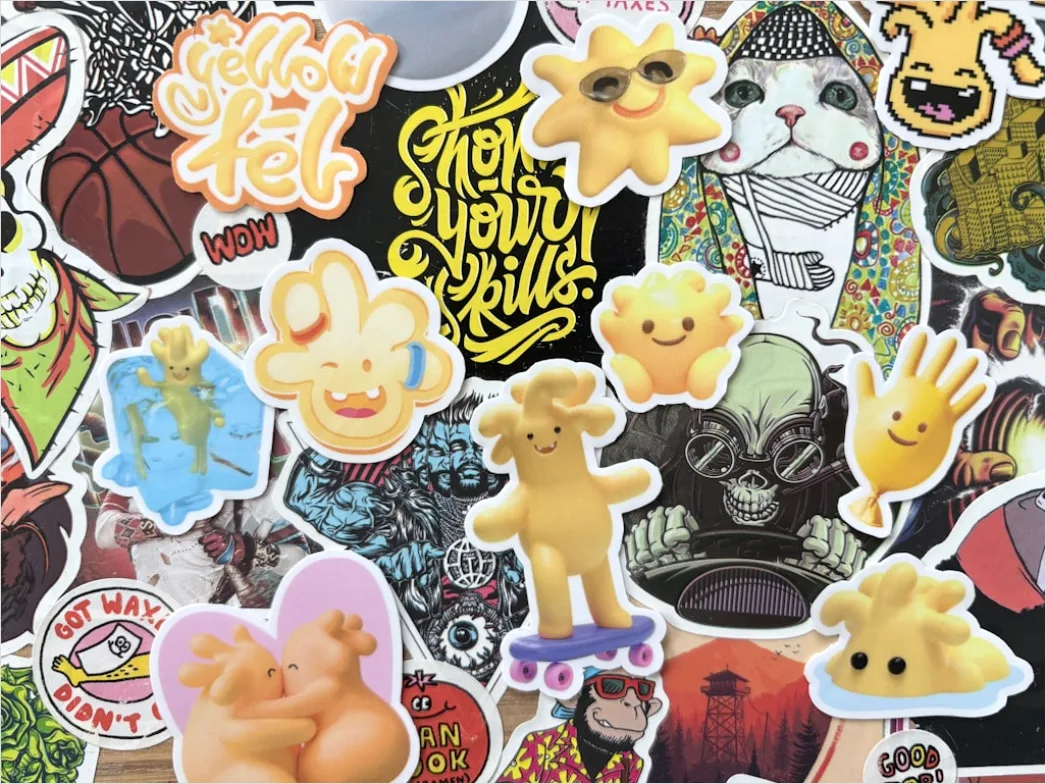 Detail Vintage Aesthetic Sticker Set Number 2