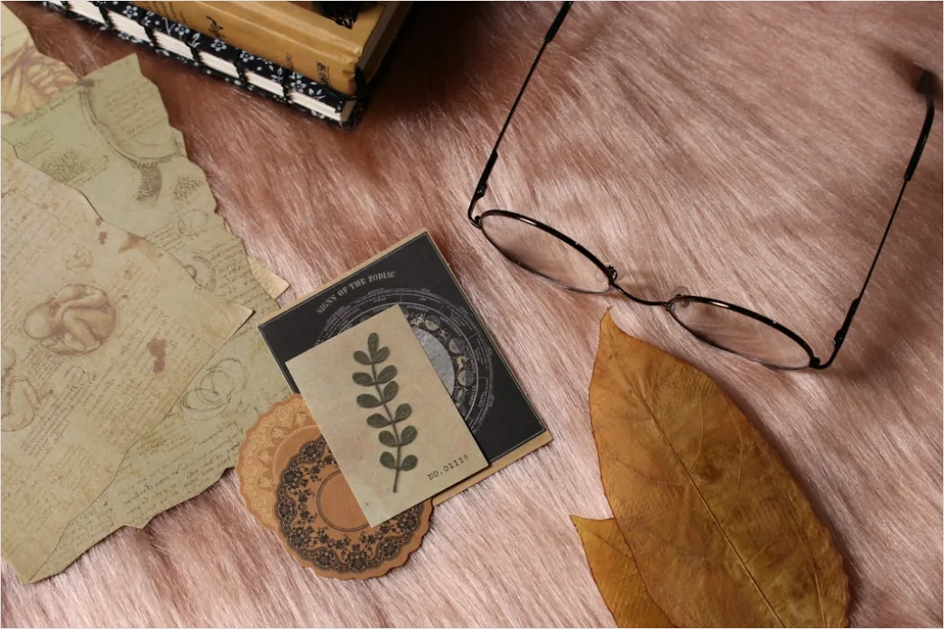 Detail Vintage Aesthetic Sticker Set Number 8