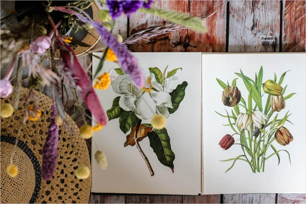 Detail Vintage Botanical Illustration Set Number 6