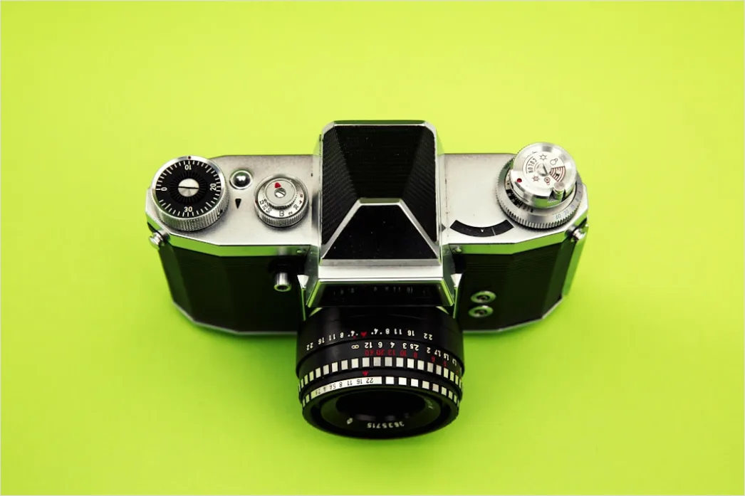 Detail Vintage Camera Illustration Design Number 11