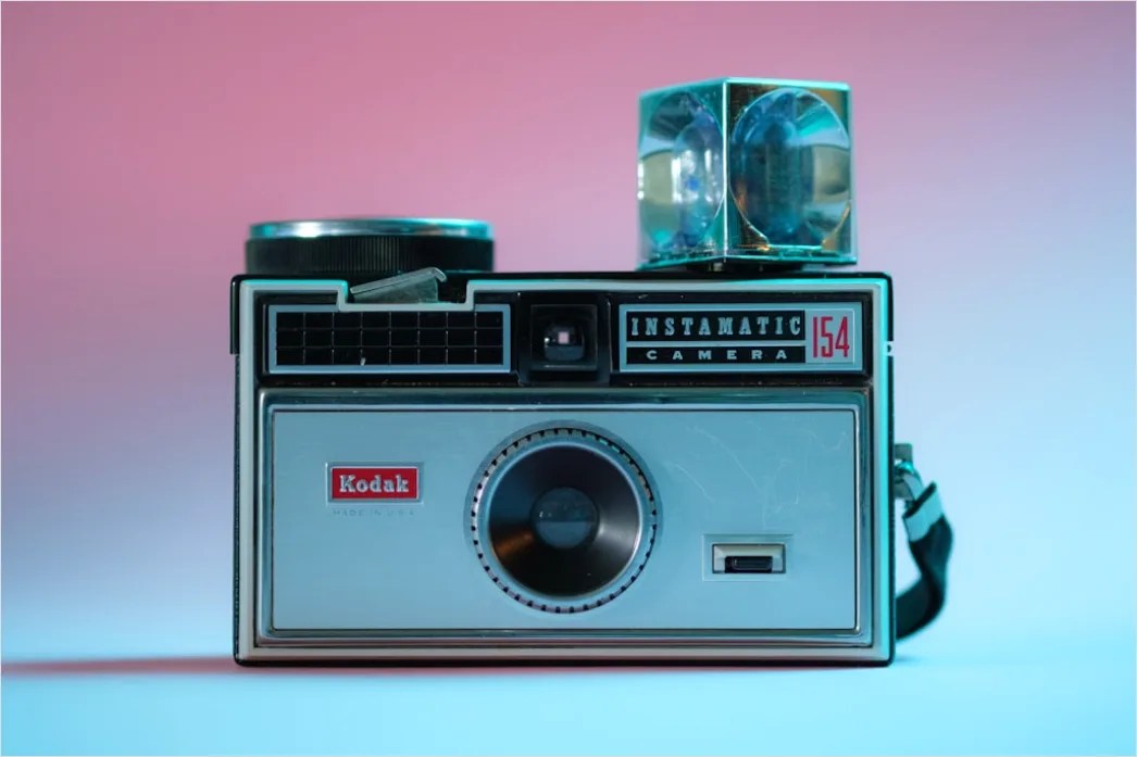 Detail Vintage Camera Illustration Design Number 4