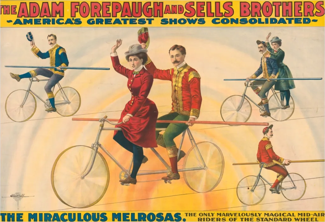 Detail Vintage Carnival Poster Design Number 12