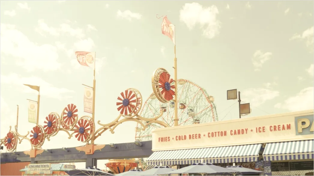 Detail Vintage Carnival Poster Design Number 3
