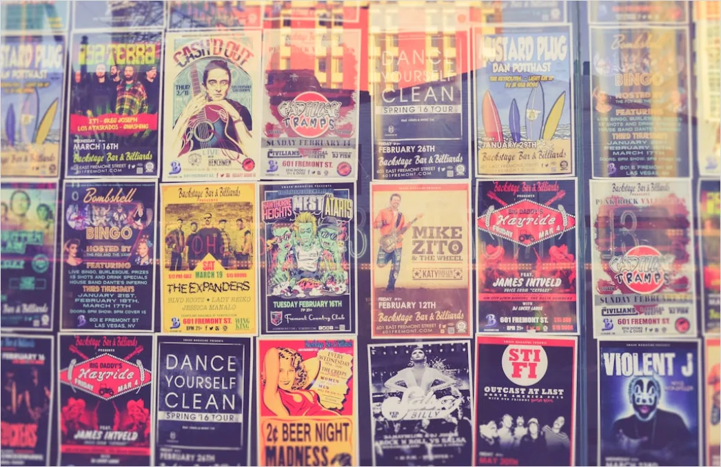 Detail Vintage Carnival Poster Design Number 5