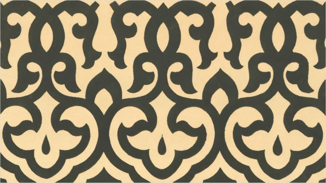 Detail Vintage Damask Seamless Pattern Number 4