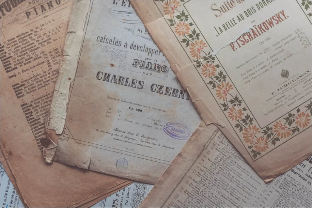 Detail Vintage Journal Pages Printable Number 18