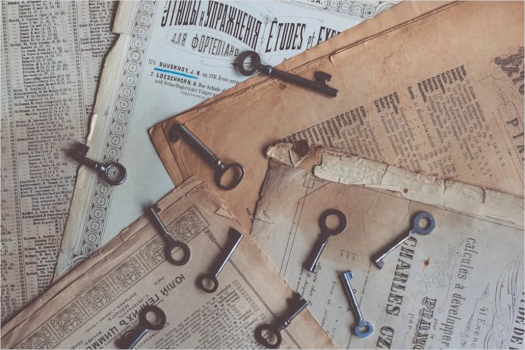 Detail Vintage Journal Pages Printable Number 8