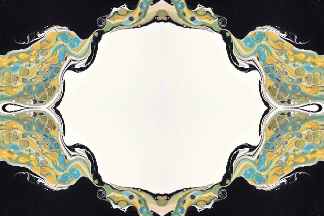 Detail Vintage Label Frame Template Number 6