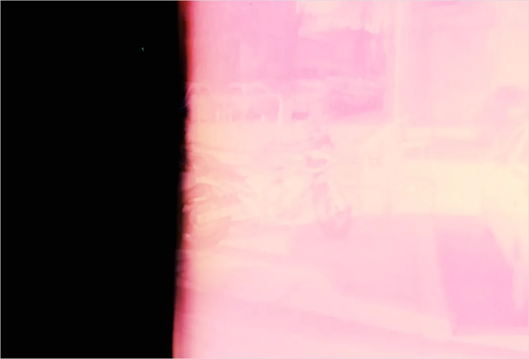 Detail Vintage Light Leak Overlay Number 8