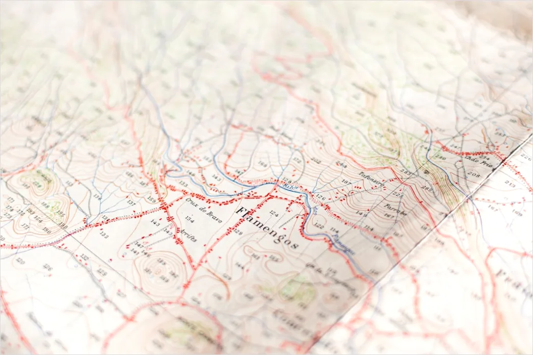 Detail Vintage Map Texture Background Number 10