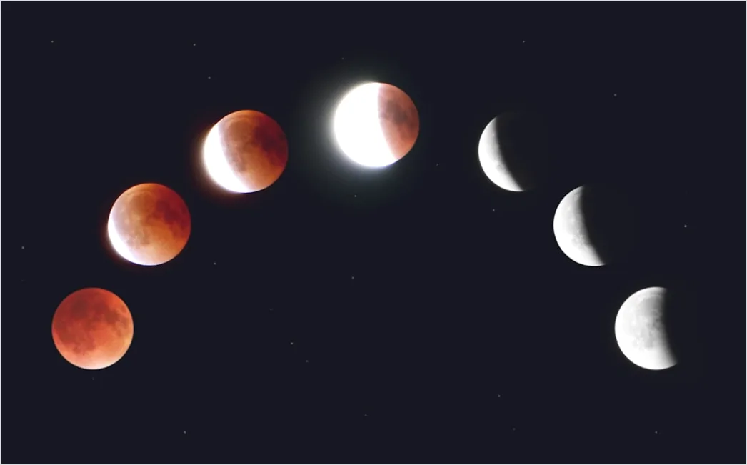 Detail Vintage Moon Phases Illustration Number 9
