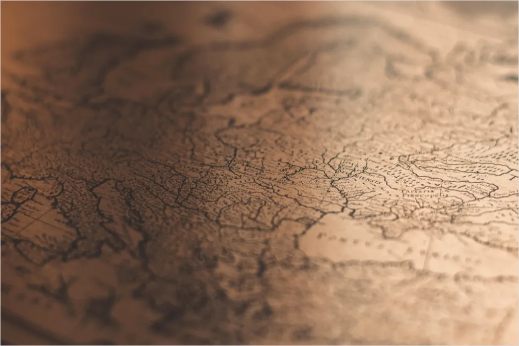 Detail Vintage Nautical Map Background Number 16