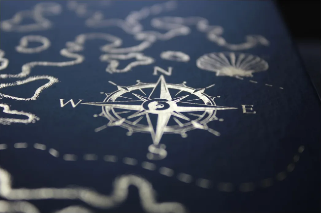 Detail Vintage Nautical Map Background Number 18