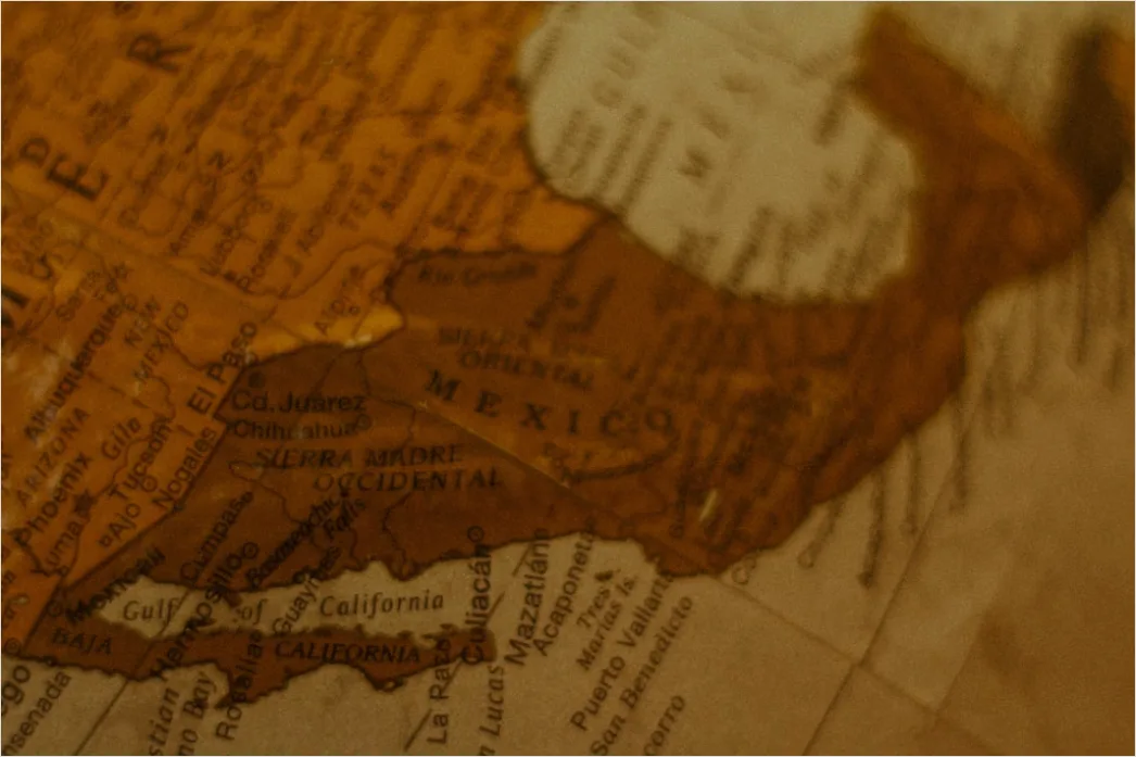 Detail Vintage Nautical Map Background Number 19