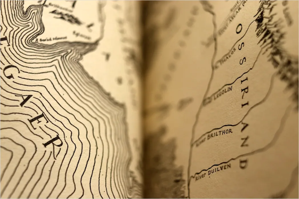 Detail Vintage Nautical Map Background Number 9