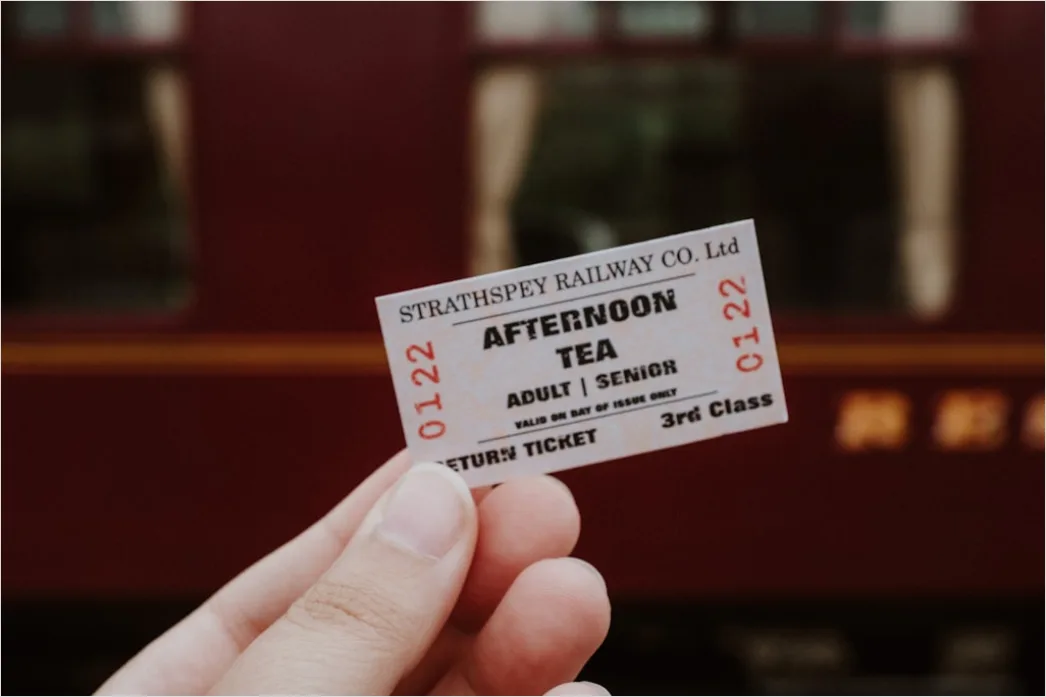 Detail Vintage Ticket Stub Template Number 7