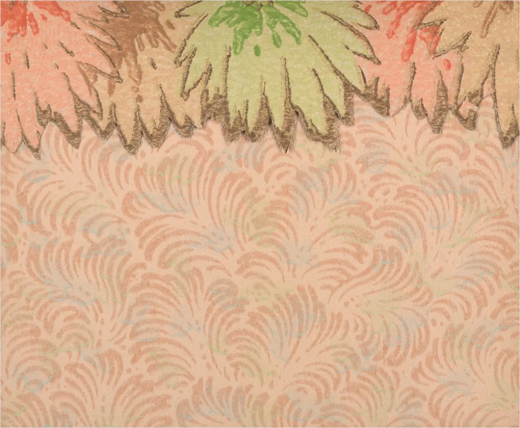 Detail Vintage Wallpaper Pattern Background Number 11