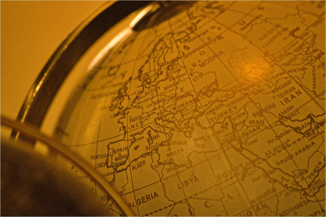 Detail Vintage World Map Background Number 18