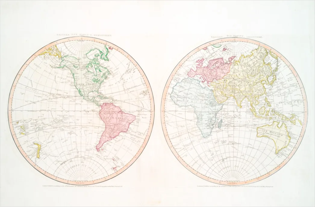 Detail Vintage World Map Background Number 19
