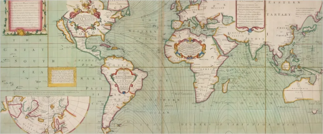 Detail Vintage World Map Background Number 5
