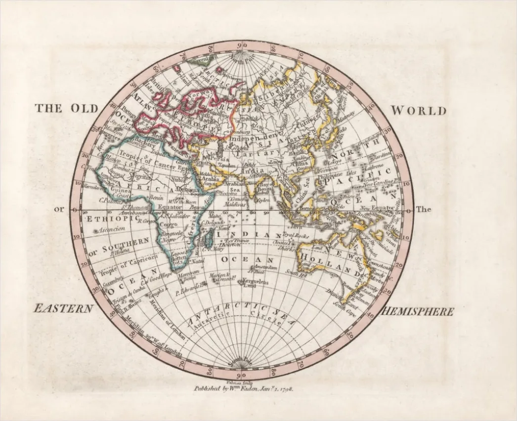 Detail Vintage World Map Background Number 10