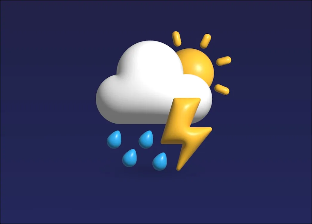 Detail Weather Forecast Icons Set Minimal Number 2
