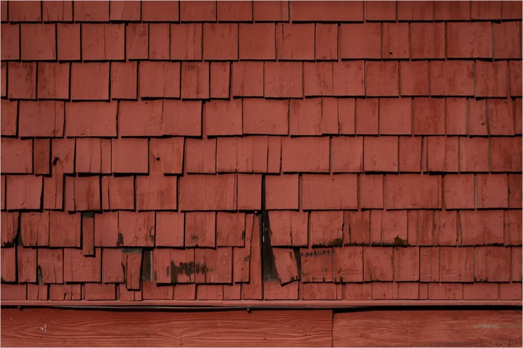 Detail Wind Damage Roof Shingles Missing Number 6