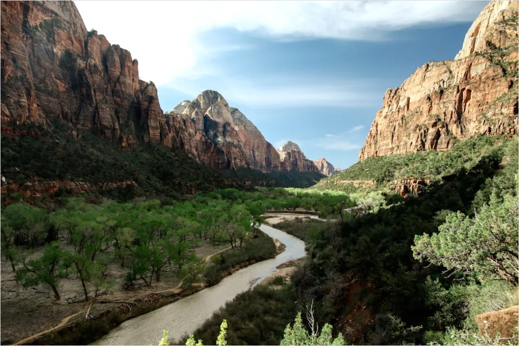Detail Zion National Park Canyon Hike Number 5