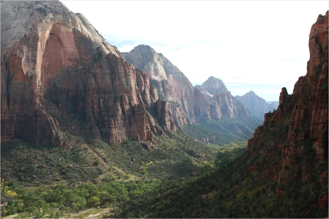 Detail Zion National Park Canyon Hike Number 7